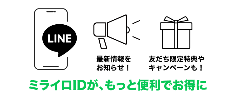 ミライロIDが、もっと便利でお得に