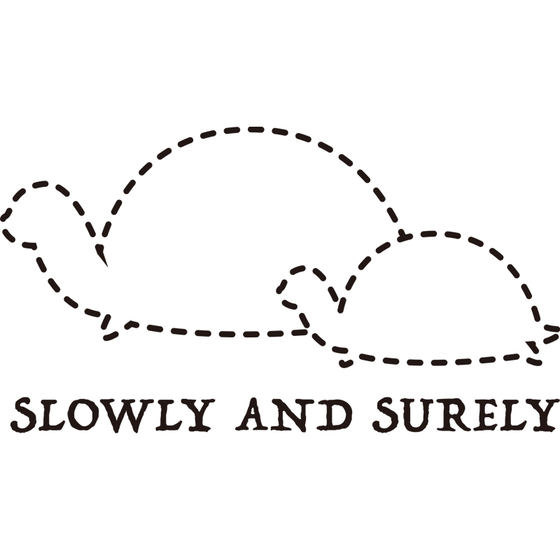 SLOWLY AND SURELYのロゴ