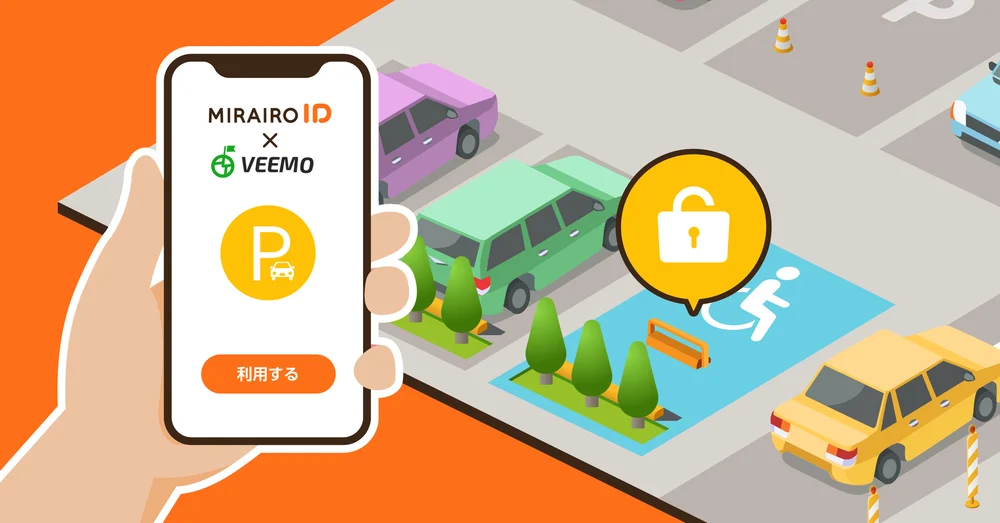 VEEMO WelfareとミライロIDの連携イメージ